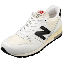New Balance 996 Weiß Schwarz - Unisex Sneaker Made in USA - 37.5 EU