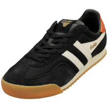 (7) Gola Europa Mens Casual Trainers in Black Off White
