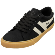 (7) Gola Varsity Mens Casual Trainers in Black Off White