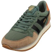 (7) Gola Colorado Mens Fashion Trainers in Green Black
