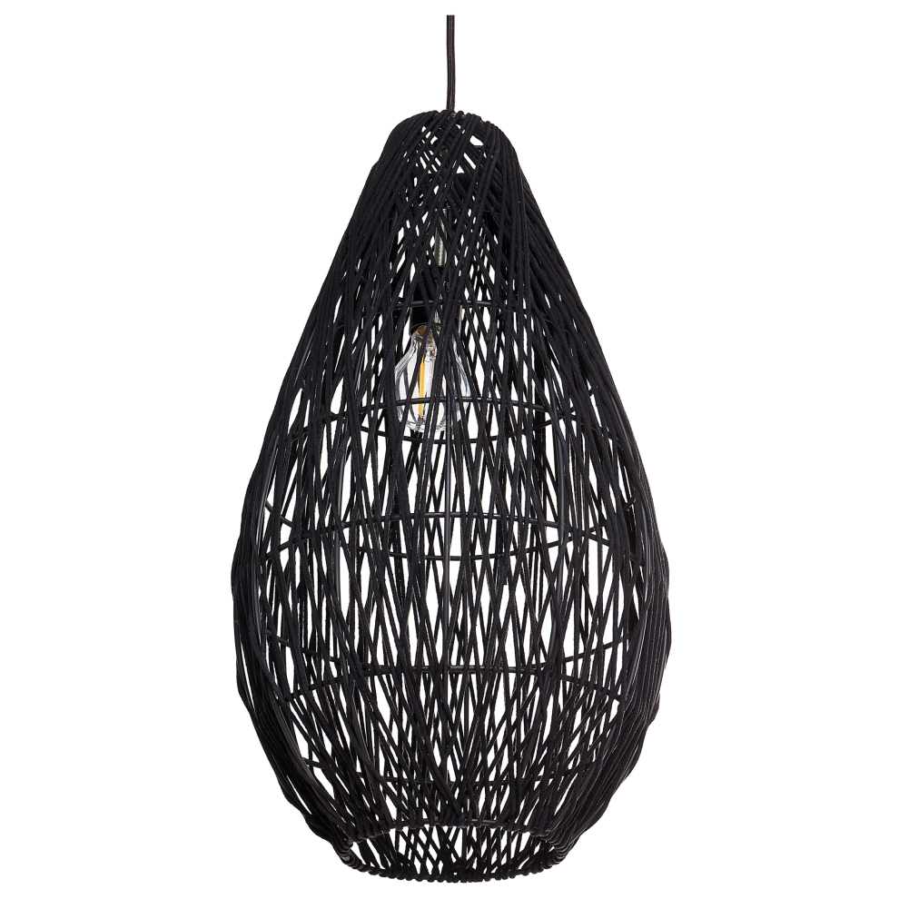 Pendant Lamp ANNOTTO Cotton Black