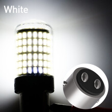 (Weiß 1157-6500K) 10PCS 114-LED-Autolichter – 360 superhell, Glaslampenschirm, für Blinker, Bremse