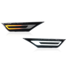 (Klares Switchback)Geräucherter Civic-Seitenmarkierungsleuchte-Ersatz für 2016-2021 10. Honda Civic