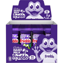 Cadbury Dairy Milk Freddo Chocolate Bar 18g (Pack of 60 Bars)