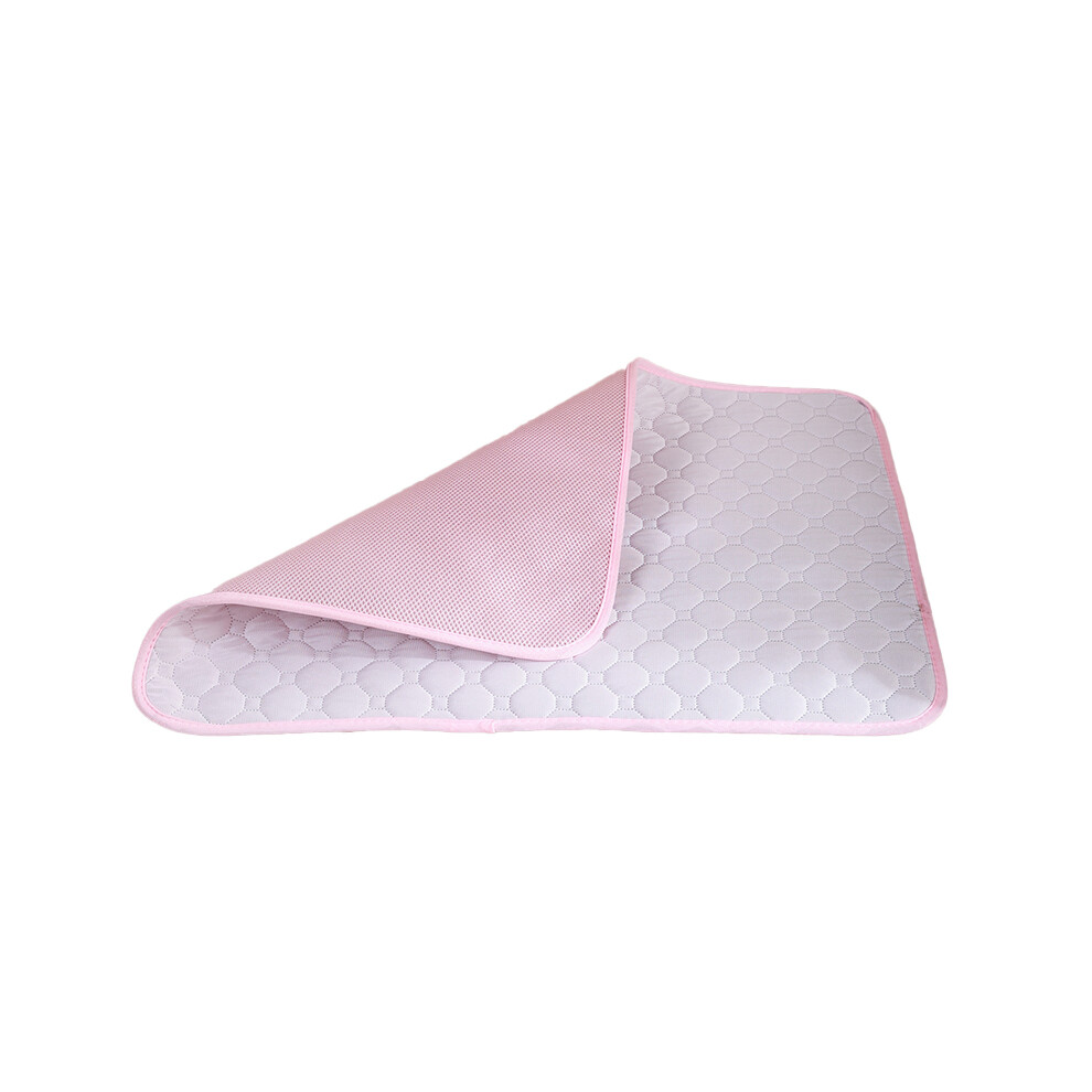 (Rose-150x90cm) Tapis rafraîchissant pour chien, lit d'été pour animaux de compagnie, canapé, tapis