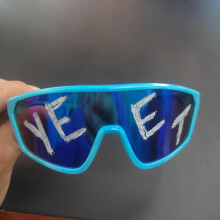 (Blau für Kinder) Jey Uso Yeet Sonnenbrille Sports Shades Brille Bloodline USOS SELTENE Farben