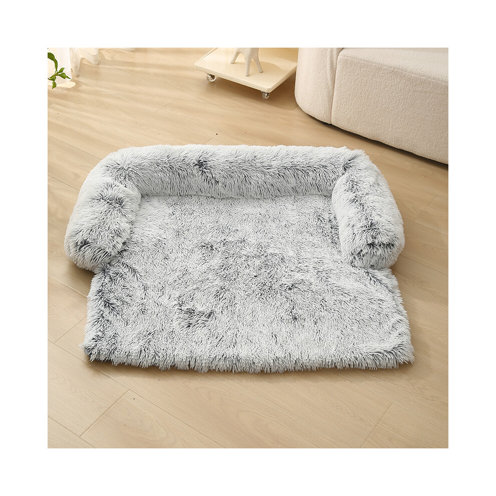 (GRIS) Canapé-lit pour animaux de compagnie, gris, coussin doux et confortable pour chiens et chats,