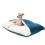 (BLU-M 60X50X23CM) Cuccia e mobili per cani con fodera sfoderabile, grande cuccia calda per cani 1