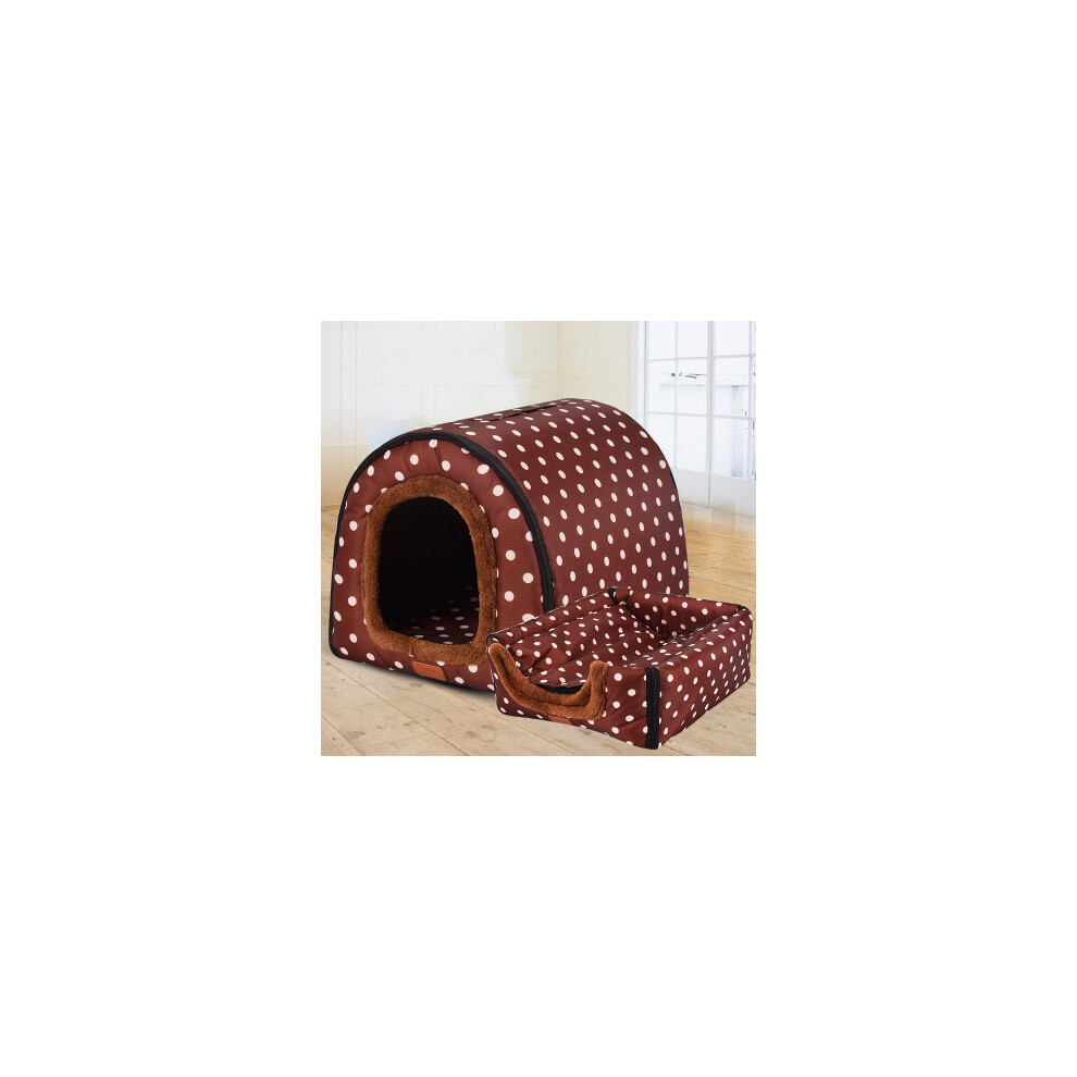 (7-L) Nouveau tapis de niche chaud et confortable pour chien, imprimé étoiles, pour animal de compagnie,