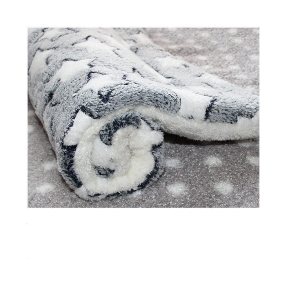 (CW004-huibaixing-3XL-97x68cm) Tapis de couchage en flanelle pour animaux de compagnie multi-modèles,