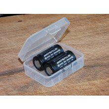 2x Ampsplus 18350 800mAh 3.7V Battery Flat 10A