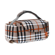 (Beige kariert) Kinderwagen-Autotasche, Mumien-Organizer, Windeltaschen, Kutsche, Buggy, Kinderwagen,