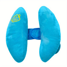 (Blau) Kinderwagen-Nackenkissen, Bananen-Autositz-Kopfschutzkissen, Kinderwagen-Schlaf-Nackenstützkissen,