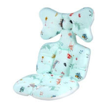 (A) Kinderwagen-Sitzpolster, Baby-Autositzkissen, Baumwolle, Sitzpolster für Kleinkinder, Kinderwagen,