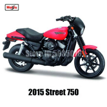 (2015 750)Maisto 1:18 Mehrere Stile Harley-Davidson 2013 FLHTK Electra Glide Ultra Limited Alloy Motorcycle