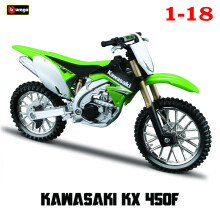 (Kawasaki KX 450F) 1:18 KTM 990 Supermoto R Rally, autorisierte Simulation, Legierung, Motorradmodell,