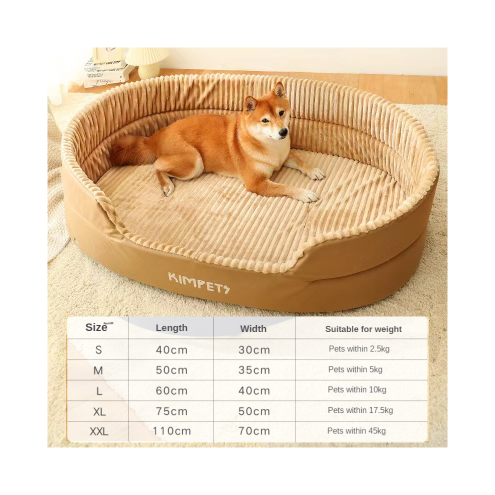 (A1-M) Lit pour chien, chat, niche pour animal de compagnie, canapé-lit pour chien de taille moyenne,