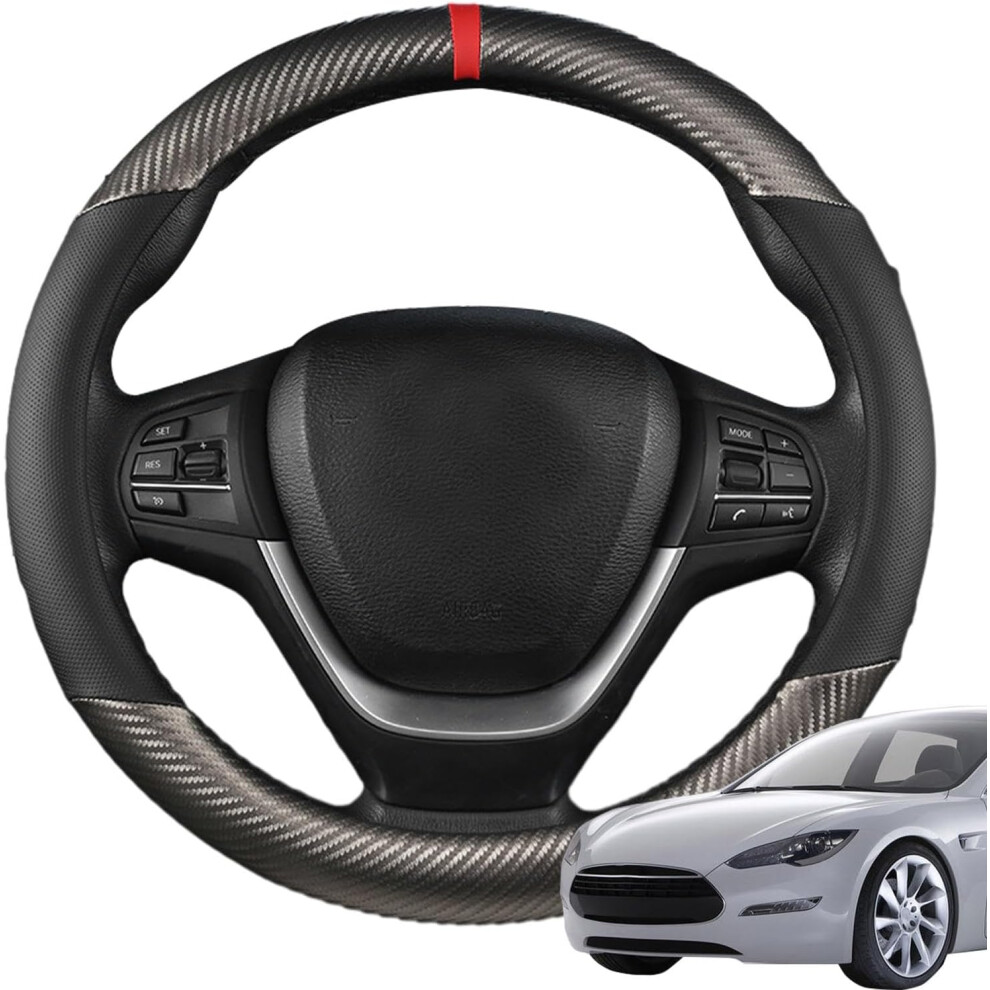 Covers For Steering Wheel,Waterproof Steering Wheel Protector | Full Surround, 14.96 Inches, Auto Accessory With Anti-Slip Lining For Safe Driving