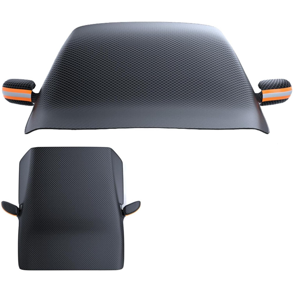 Magnetic Car Windshield Cover | Magnetic Snow Shield Car Windshield - Half Cover Antifreeze Thicken Snow Protector