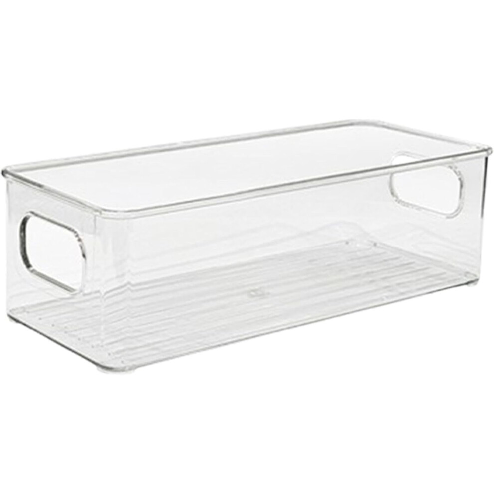 Small Table Organizer,Household Desktop Storage Container | Transparent Jewelry Storage Box, Pencil Card Holder Box Container, Desktop File Mail