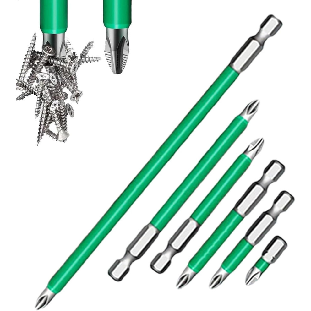 Anti-Slip Screwdriver Drill Bit, Alloy Steel Screwdriver Drill Bit for Precision, Multi-Functional Mechanical Maintenance Aid for Professionals,
