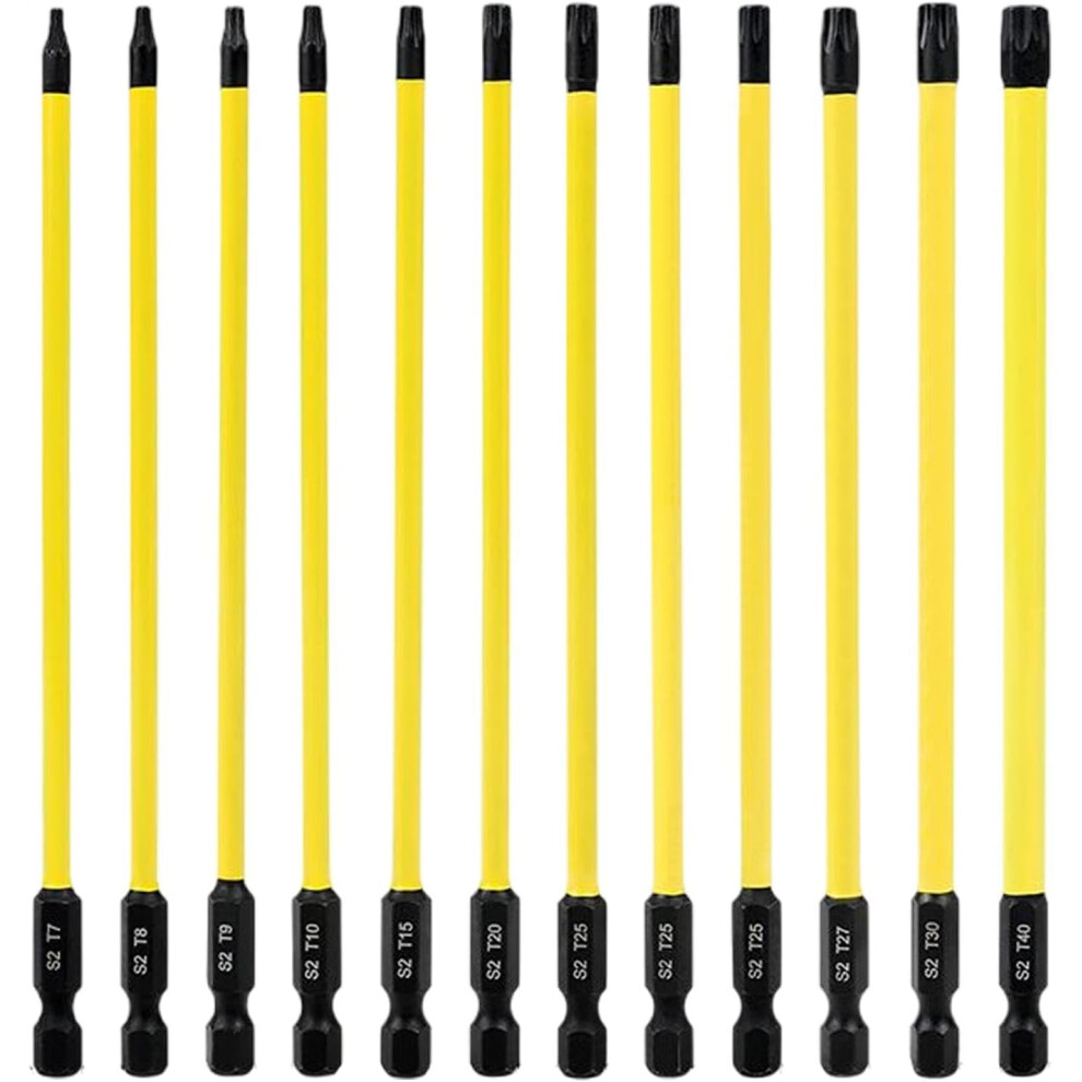 Torx Screwdriver Set - Security Bits | High Strength Professional Tools Kit for Precision Repair and Maintenance