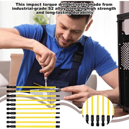 Torx Screwdriver Set - Security Bits | High Strength Professional Tools Kit for Precision Repair and Maintenance 1