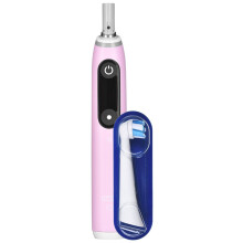Escova de Dentes Elétrica - ORAL-B - iO Series 6 - Areia Rosa - 5 Modos - Bluetooth - Sensor de Pressão