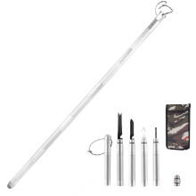 (6 sections) Bâtons de randonnée CEOI GWOK Équipement de survie pour la randonnée et le camping Durable