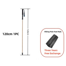 (bambou 120 cm 1 pièce) Bâtons de randonnée ultra légers 110 g rétractables Bâtons de randonnée pliables
