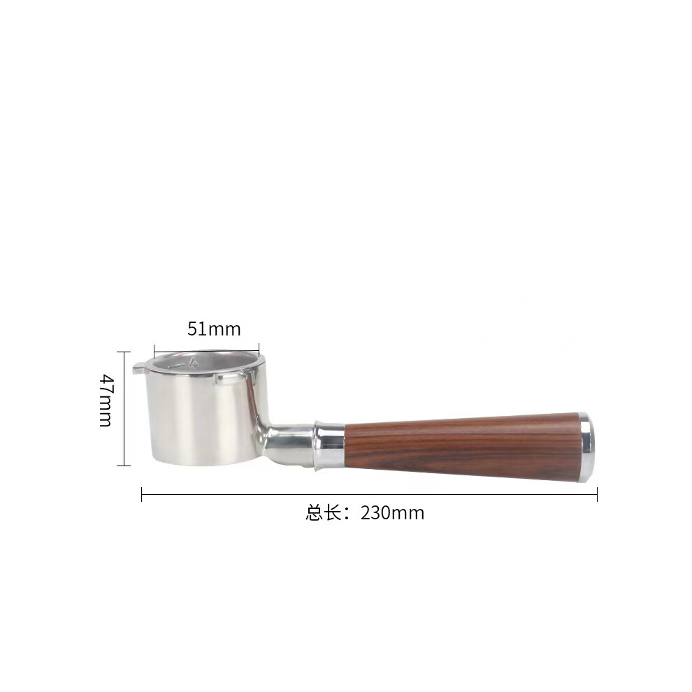 A151mm Bodenloser Siebtr&auml;ger F&uuml;r Delonghi EC9335EC9665EC9155 Kaffeemaschine Kaffeefilterhalter