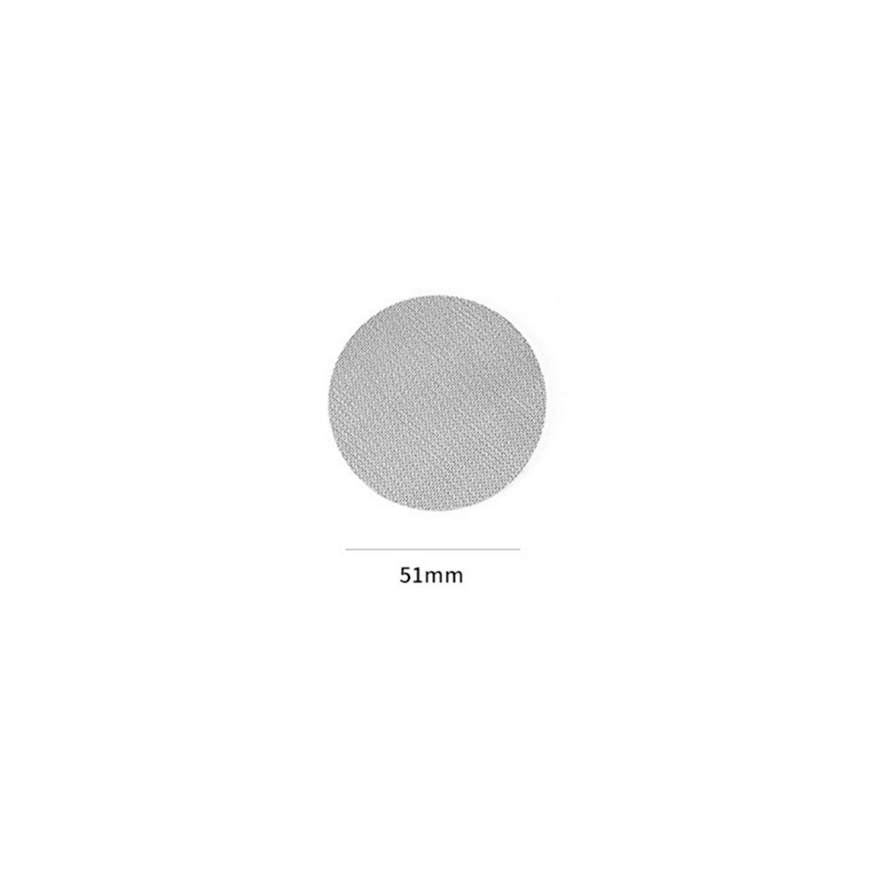(51 mm - 1,7 mm) Filtre à café en maille résistante à la chaleur pour porte-filtre Barista
