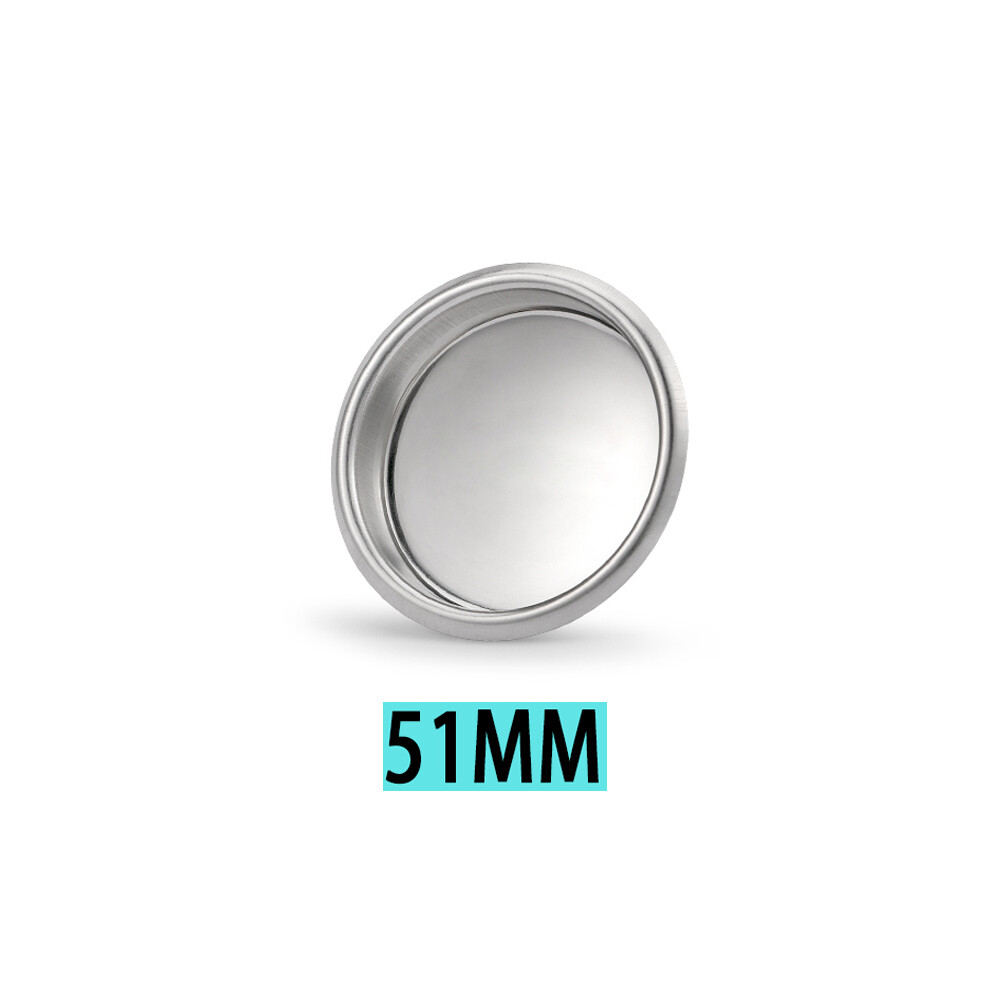 51 mm Kaffeefilterkorb ohne Druck Ersatz f&uuml;r Delonghi Breville E61 Siebtr&auml;ger Espresso
