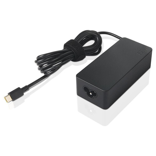 Lenovo LENOVO USB-C 65W strømadapter til bærbar computer, sort