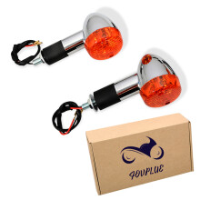 (2x Verlichting) Motorfiets Voor Achter Richtingaanwijzers Voor Kawasaki Vulcan VN 750 800 900 1500