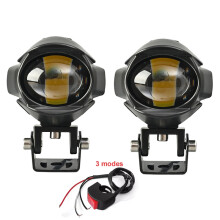 Stil A mit Schalter Motorradlicht LED Spot Driving R1200GS Nebelscheinwerfer Blinker DRL für F800GS