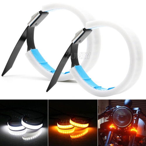 Phare universel de moto de 5 pouces, lampe rétro c... – Grandado