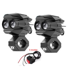 Stil C mit Schalter Motorradlicht LED Spot Driving R1200GS Nebelscheinwerfer Blinker DRL für F800GS