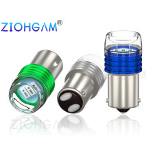 (Geel 2 stuks-1157 BAY15D P21/5W) ZIOHGAM 2 stuks 1156 Stroboscoop 1157 Flash Led-lamp Autolicht Achteruitrijlicht
