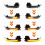 (Left and Right)For Audi A4 B8.5 2011 2012 2013-2016 Dynamic Scroll LED Turn Signal Light Sequential 4