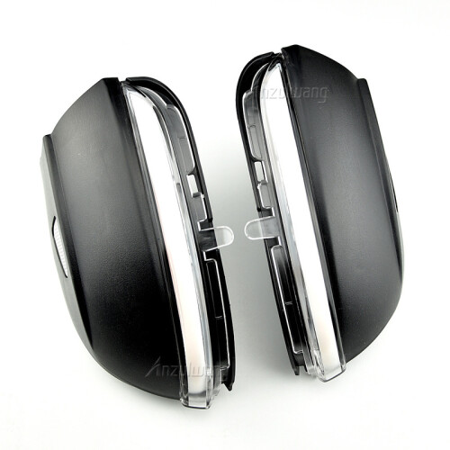 Glossy Black Rearview Mirror Caps For VW Beetle CC Eos Passat B7 Scirocco Jetta MK6 12-18