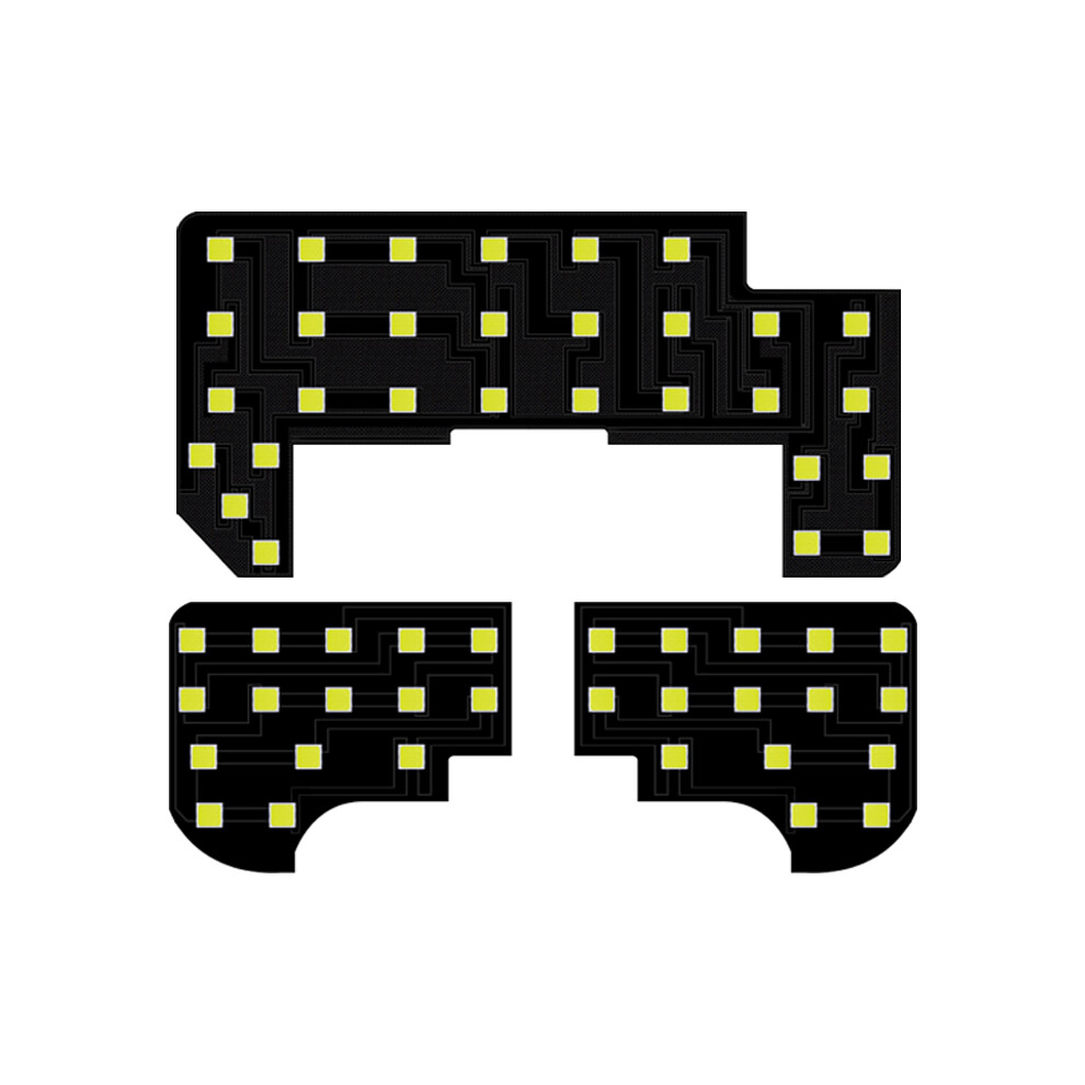 (BLANC) Feux de signalisation intérieurs à LED pour voiture, lampes de lecture haute luminosité, ampoule