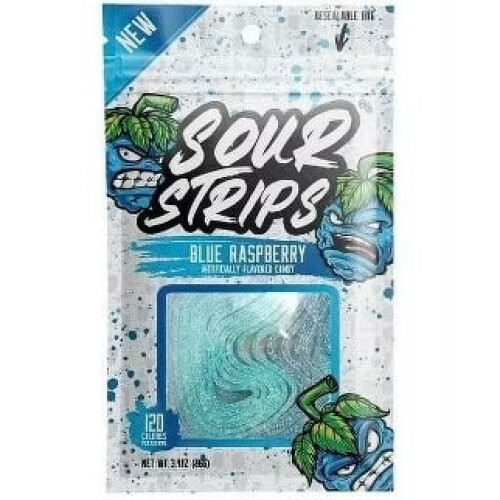 Sour Strips Blue Raspberry (96g)