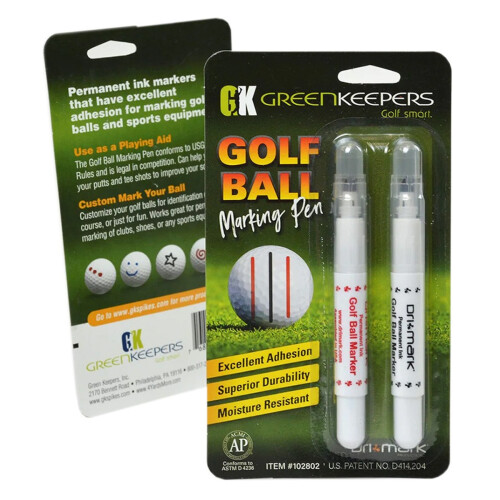 Dri-Mark Golf Ball Marking Pens (Pack of 2) 2