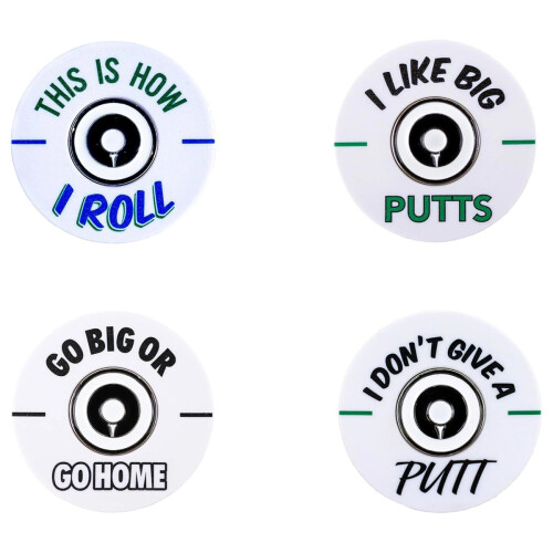 Izzo In Your Face Dual Ball Markers