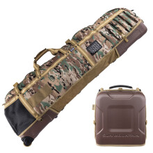 Sun Mountain Kube Padded Golf Wheeled Travel Flight Cover Sand/Camoufl