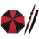 Clicgear 68 Inch UV Golf Umbrella Double Canopy Black/Red 1