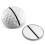On Point Golf Ball Marker Rail Dimpled Dome Black 1
