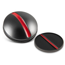 On Point Golf Ball Marker Rail + Coin Smooth Red