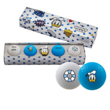 Volvik Vivid Disney Character Golf Ball Gift Set-Donald Duck